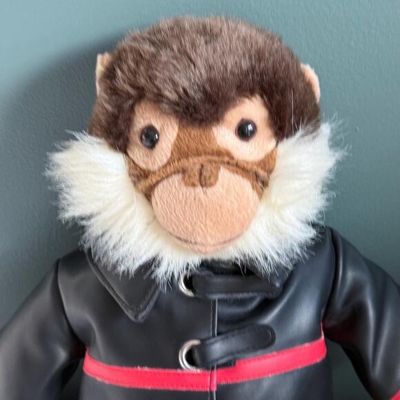 Vintage 2001 The Bear Factory Monkey Stuffed Animal Plush Toy - 14" T28 - Picture 4 of 10